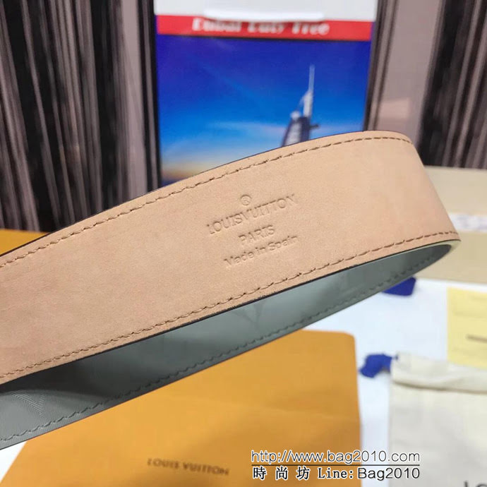 路易威登LV 2018秋冬 Voyager 35毫米腰帶 針式搭扣 男士皮帶  xfp1127